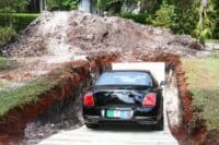 Brazilian businessman buries his £310,000 Bentley
