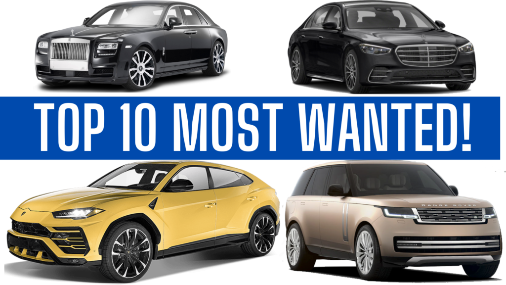 London Luxury Car Hire: Top 10 Most Wanted!